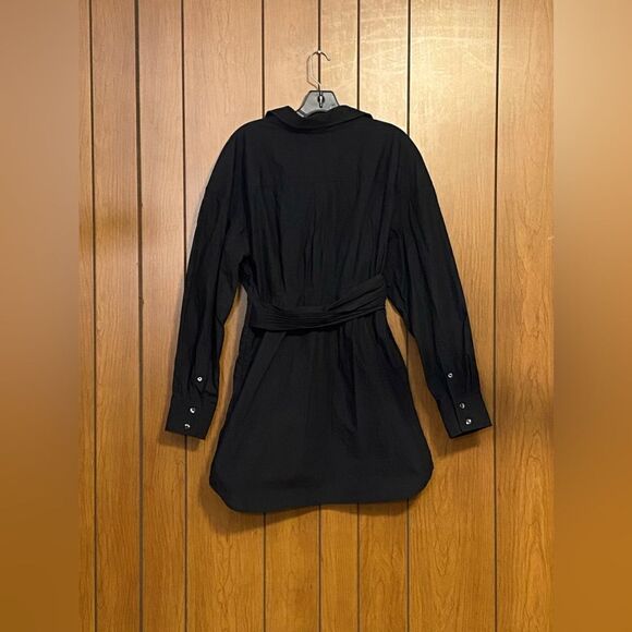 Alexander Wang  Black Button-Up Minidress size 4 - Picture 7 of 12
